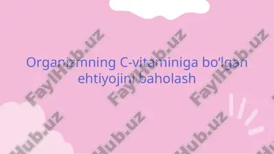 c-vitamin — PPTX