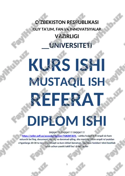 1-sinf matematika darslarida geometrik materiallar ustida ishlash metodikasi — DOCX