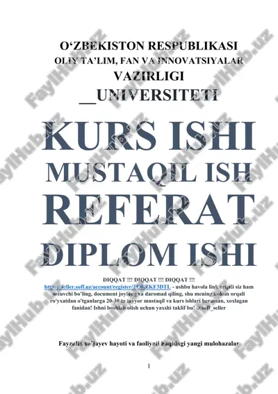 fayzulla xo'jayev hayoti va faoliyati haqidagi yangi mulohazalar — DOCX