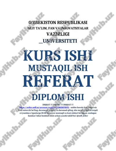 islomda inson huquqlari himoyasi, ijtimoiy tenglik, adolat va tolerantlik — DOCX