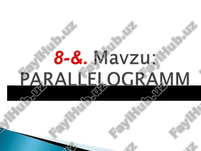 parallelogramm — PPT