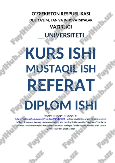 chiziqli tengsizliklar.chiziqli tengsizliklar sistemasi. oraliqlar usuli — DOCX