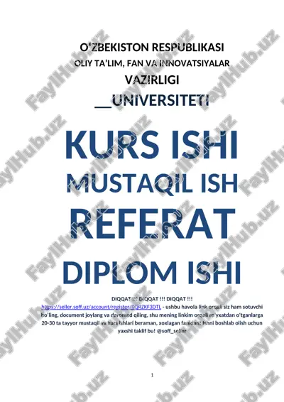 python dasturlash tilida sodda dasturlarni tuzish — DOCX