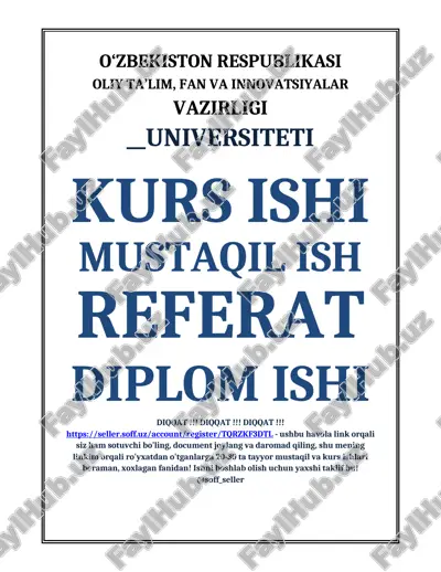 tafakkur xaqida — DOCX