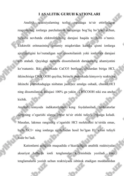 analitik kimyoda indikatorlar — DOCX