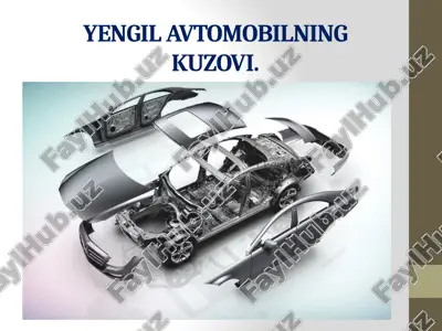 yengil avtomobil kuzovi — PPTX