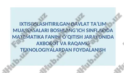 "alifbo" menyusining mundarijasi — PPT