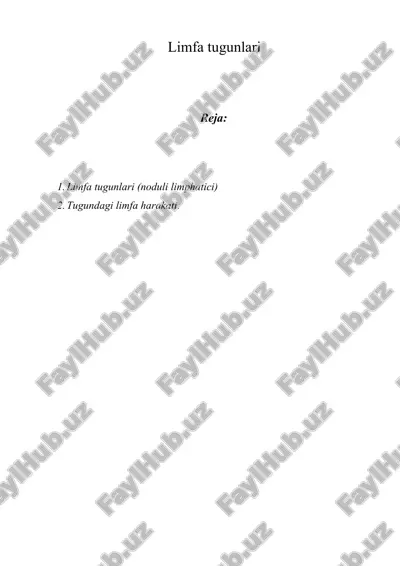 limfa tugunlari — ZIP