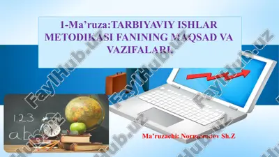 tarbiyaviy-ishlar metodikasi — PPTX