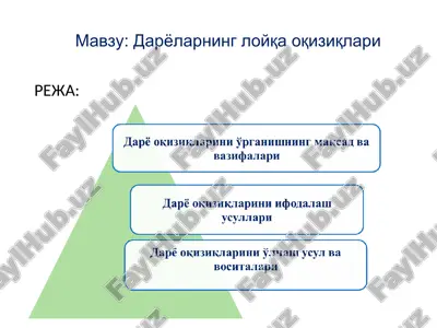 daryolarning loyqa oqiziqlari — PPT