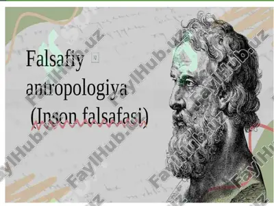 inson falsafasi (falsafiy antrapologiya) — PPT