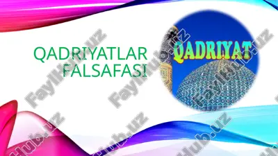 qadriyatlarfalsafasi — PPTX