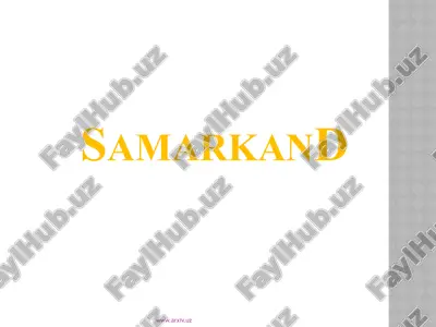 samarkand — ZIP