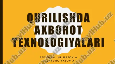 operatsion tizimlar — PDF
