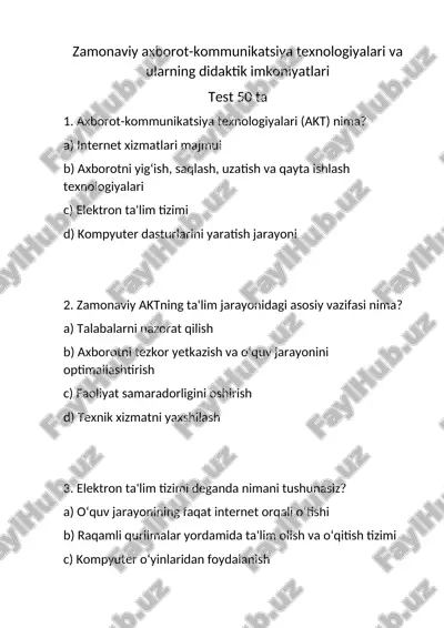 zamonaviy axborot-kommunikatsiya texnologiyalari va ularning didaktik imkoniyatlari — DOCX