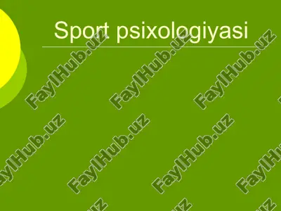 sport psixologiyasi — ZIP