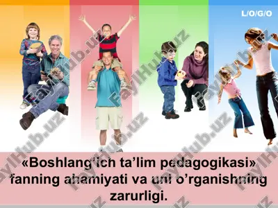 boshlang'ich ta'lim pedagogikasi — PPT