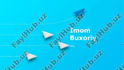 imom buxoriy — PPTX