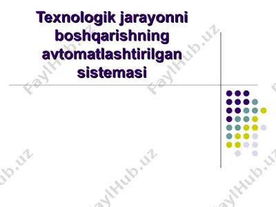 texnologik jarayonni boshqarishning avtomatlashtirilgan sistemasi — ZIP
