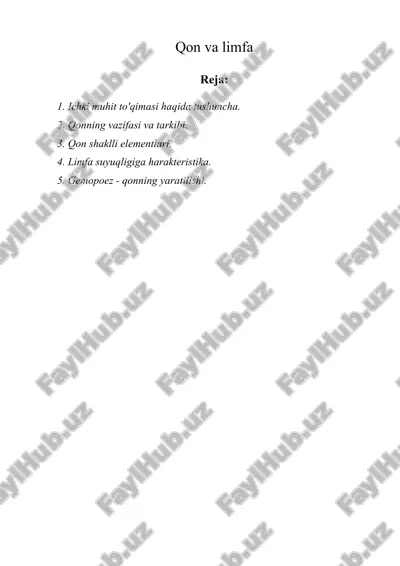 qon va limfa — ZIP