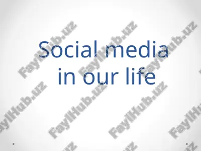 social media — PPTX
