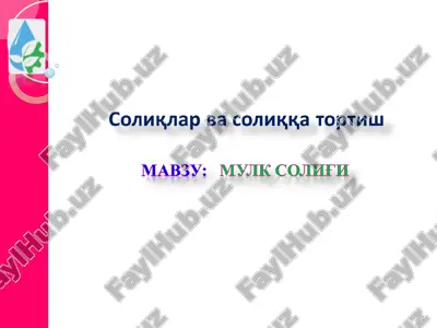 mulk soligi — PPT