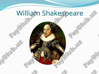 william shakespeare — PPTX