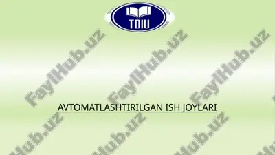 avtomatlashtirilgan ish joylari — ZIP