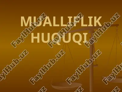 mualliflik huquqi — ZIP