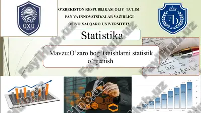 statistika — PPTX
