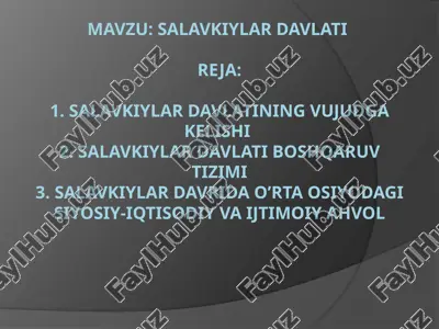 salavkiylar davlati — ZIP