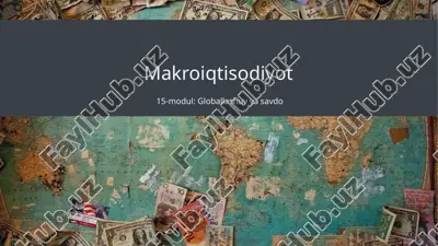 makroiqtisodiyot — PPTX