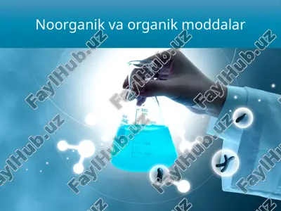 oksidlar — PPTX