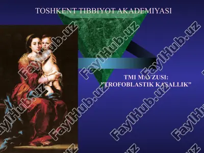trofoblastik kasallik — PPTX