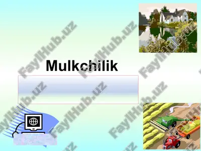 mulkchilik — ZIP