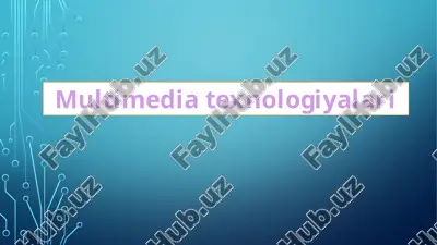 multimedia texnologiyalari — ZIP