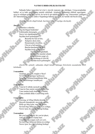 navroz bayrami — DOC