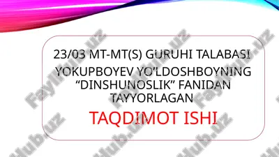 o‘zbekiston davlat siyosatida radikal oqimlarga qarshi kurashishning yo‘nalishi — PPTX