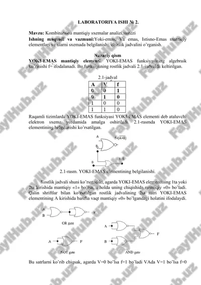 laboratoriya ishi №2 — DOCX
