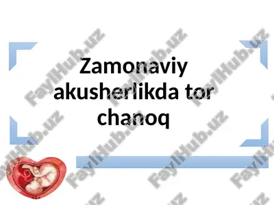 zamonaviy akusherlikda tor chanoq — ZIP