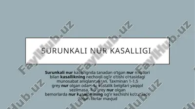 surunkali nur kasalligi — ZIP