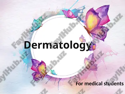 dermatologiya — PPTX
