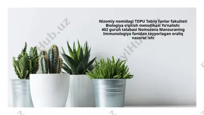 biologiya o'qitish metodikasi — PDF
