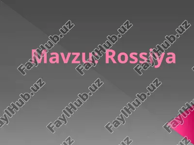 rossiya — ZIP