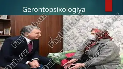 gerontopsixologiya — ZIP
