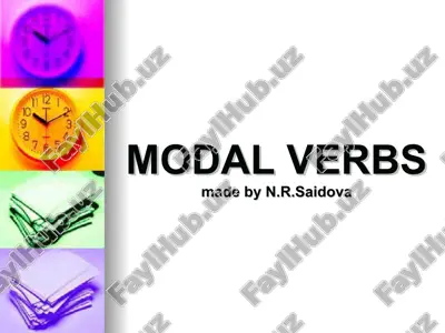 modalverbs — PPT