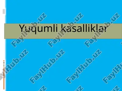 yuqumli kasalliklar — ZIP