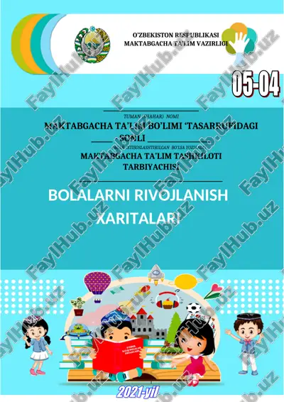 bolaning rivojlanish xaritasi — DOC