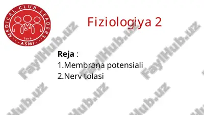 fiziologiya — PPTX