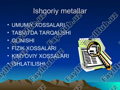 ishqoriy metallar — ZIP